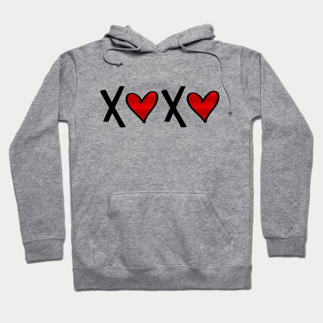 XOXO Hoodie by rmcbuckeye